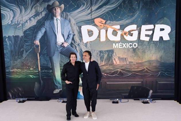 September 26, 2026, Mexico City, Mexico: US actor TOM CRUISE and Mexican director ALEJANDRO GONZALEZ INARRITU took part in the Digger photocall in Mexico City as part of the films promotional activities. The film marks the first collaboration between Cruise and Inarritu. Mexico City Mexico - ZUMAl178 20260926_znp_l178_011 Copyright: xCristianxLeyvax