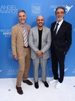 Project Angel Food s Angel Awards 2026 Steve Holland, Jessie Prez and Chuck Lorre at Project Angel Food s Angel Awards 2026 held at The Chuck Lorre Family Foundation Campus at Project Angel Food on September 26, 2026 in Hollywood, Los Angeles, California, United States. Hollywood California United States Copyright: xXavierxCollin ImagexPressxAgencyx