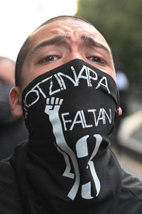 September 26, 2026: TO-45252-MEXICO , September 26, 2026. Parents of the 43 missing students from Ayotzinapa, joined by activist groups and members of civil society, marched along the Mexican capital& 039;s main avenues to demand that the government investigate the whereabouts of the students from the Isidro Burgos rural school in Iguala, Guerrero. Today in Mexico City. Clasos.com.mx - ZUMAcs4_ 20260926_faa_cs4_002 Copyright: xJavierxLiraxOterox