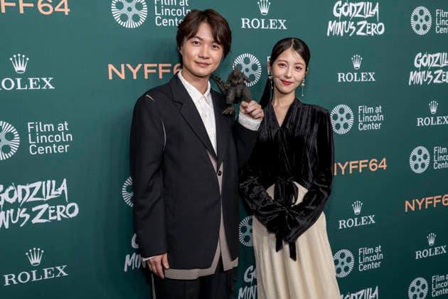 September 26, 2026, New York, New York, USA: RYUNOSUKE KAMIKI and MINAMI HAMABE attend the screening of Godzilla Minus Zero at the 64th annual New York Film Festival at Alice Tully Hall, Lincoln Center in New York. 26 September 2026 New York USA - ZUMAa265 20260926_zep_a265_041 Copyright: xEricxAcquayex