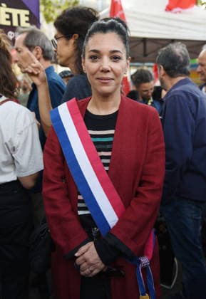 Politics at Climate Rally - Paris Sophia Chikirou at the Climate Rally in Paris, France on September 26, 2026 Following the 8,000 deaths during the heatwaves, a march for the climate, life and social justice brought together several thousand demonstrators. Photo by Alain Apaydin ABACAPRESS Paris France  Copyright: xApaydinxAlain ABACAx