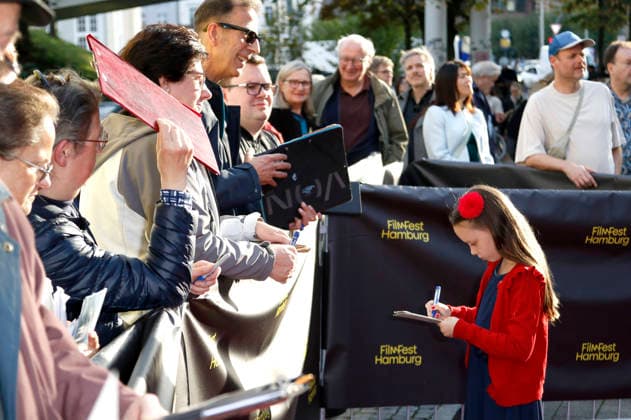 Elise Lindner at the premiere of the feature film *Lies About My Mother* at the 34th Filmfest Hamburg 2026 at Cinemaxx Dammtor in Hamburg, September 26, 2026 Foto:xC.xTamckex xFuturexImagex luegen_6901
