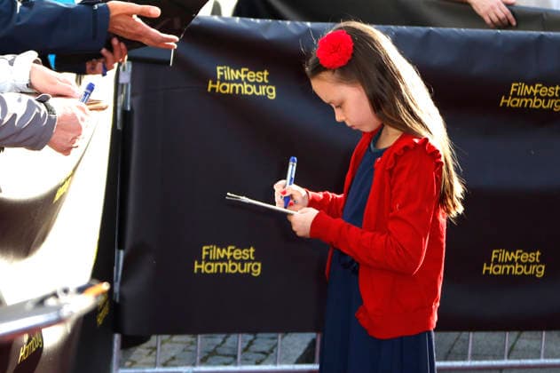 Elise Lindner at the premiere of the feature film *Lies About My Mother* at the 34th Hamburg Film Festival 2026 at Cinemaxx Dammtor in Hamburg, September 26, 2026 Foto:xC.xTamckex xFuturexImagex luegen_6906