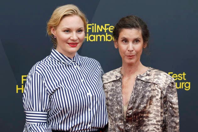 Rosalie Thomass and Daniela Dröscher at the premiere of the feature film *Lies About My Mother* at the 34th Filmfest Hamburg 2026 at Cinemaxx Dammtor in Hamburg, September 26, 2026 Foto:xC.xTamckex xFuturexImagex luegen_6927
