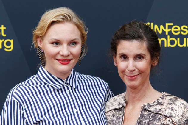 Rosalie Thomass and Daniela Dröscher at the premiere of the feature film *Lies About My Mother* at the 34th Filmfest Hamburg 2026 at Cinemaxx Dammtor in Hamburg, September 26, 2026 Foto:xC.xTamckex xFuturexImagex luegen_6931