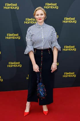 Rosalie Thomass at the premiere of the film *Lies About My Mother* at the 34th Filmfest Hamburg 2026 at Cinemaxx Dammtor in Hamburg, September 26, 2026 Foto:xC.xTamckex xFuturexImagex luegen_6946