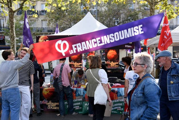Climate Rally - Paris Following the 8,000 deaths during the heatwaves, a march for the climate, life and social justice brought together several thousand demonstrators in Paris, France on September 26, 2026. Photo by Alain Apaydin ABACAPRESS Paris France  Copyright: xApaydinxAlain ABACAx