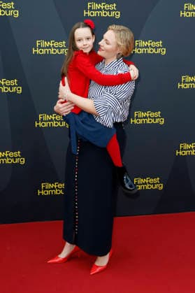 Elise Lindner and Rosalie Thomass at the premiere of the feature film *Lies About My Mother* at the 34th Filmfest Hamburg 2026 at Cinemaxx Dammtor in Hamburg, September 26, 2026 Foto:xC.xTamckex xFuturexImagex luegen_6954