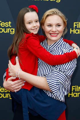 Elise Lindner and Rosalie Thomass at the premiere of the feature film *Lies About My Mother* at the 34th Filmfest Hamburg 2026 at Cinemaxx Dammtor in Hamburg, September 26, 2026 Foto:xC.xTamckex xFuturexImagex luegen_6959