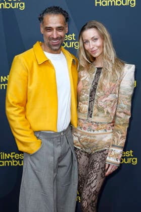 Tamer Trasoglu with his wife, Estelle Adeline Trasoglu, at the premiere of the ARD series *Breitscheidplatz 19 12* at the 34th Hamburg Film Festival 2026 at Cinemaxx Dammtor in Hamburg, September 26, 2026 Foto:xC.xTamckex xFuturexImagex breitscheidplatz_6928