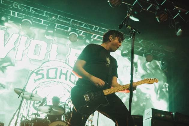 Violent Soho performing live at Fortitude Music Hall in Brisbane, Australia, on 26 September 2026 Violent Soho performing live at Fortitude Music Hall in Brisbane, Australia, on 26 September 2026, Credit:Sarah Tsang Avalon  Copyright: xSarahxTsangx xAvalonx 1138550642