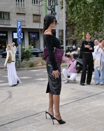 IPA89023476 - Milan, Milan Women s Fashion Week: Spring Summer 2026 2027 - Women s Fashion, Spring Summer 2026–2027 - Ermanno Scervino fashion show - Pictured: Elisabetta Gregoraci  Copyright: xLucaxPontix xLucaPonti IpaAgencyx IPA89023476
