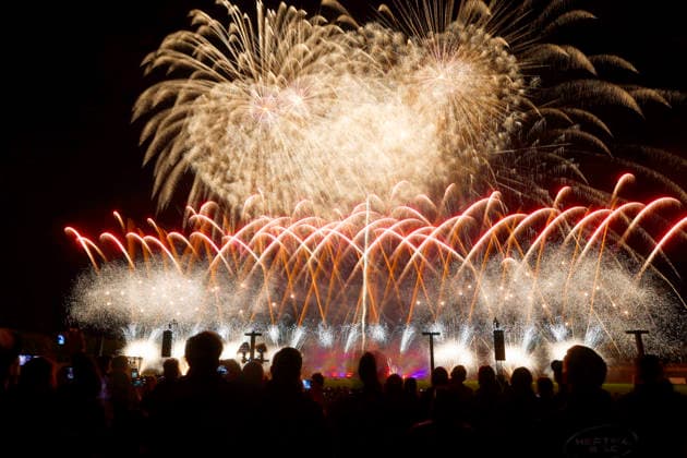 September 26, 2026, Pyronale 2026, Fireworks Championship at the Maifeld near the Olympic Stadium in Berlin, Berlin, Germany