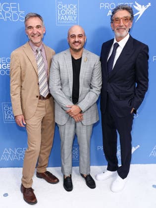 Project Angel Food s Angel Awards 2026 HOLLYWOOD, LOS ANGELES, CALIFORNIA, USA - SEPTEMBER 26: Steve Holland, Jessie Prez and Chuck Lorre arrive at Project Angel Food s Angel Awards 2026 held at The Chuck Lorre Family Foundation Campus at Project Angel Food on September 26, 2026 in Hollywood, Los Angeles, California, United States. Hollywood The Chuck Lorre Family Foundation Campus at Project Angel Food California United States Copyright: xXavierxCollin ImagexPressxAgencyx