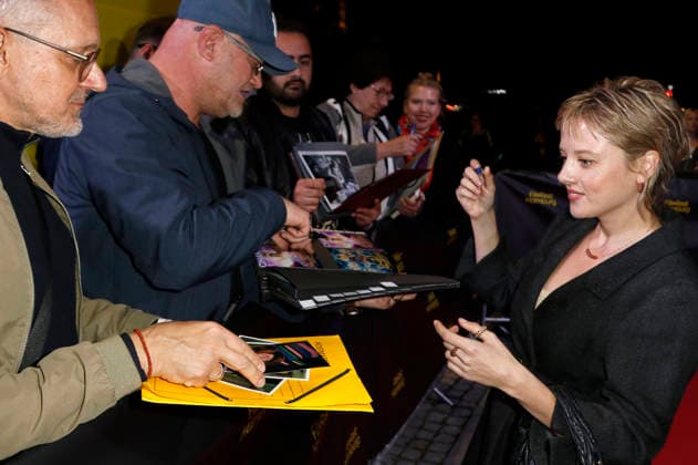 Jella Haase at the premiere of the feature film *Kinder der Sonne* (*Children of the Sun*) at the 34th Hamburg Film Festival in 2026 at Cinemaxx Dammtor in Hamburg, September 26, 2026 Foto:xC.xTamckex xFuturexImagex kinder_6910