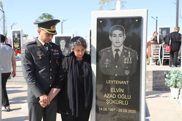 Commemoration ceremony in Baku on the sixth anniversary of the Second Karabakh War BAKU, AZERBAIJAN - SEPTEMBER 27: People attend commemoration ceremony for the Azerbaijani soldiers who lost their lives in 2nd Karabakh War, during the 6th anniversary of the Karabakh Victory Day at the Military Martyrs’ Cemetery in Baku, Azerbaijan on September 27, 2026. Resul Rehimov Anadolu Baku Azerbaijan. Editorial use only. Please get in touch for any other usage.  Copyright: x2026xAnadoluxResulxRehimovx