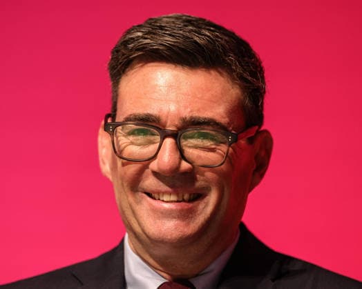 Labour Party Annual Conference 2026 Prime Minister of the United Kingdom Andy Burnham smiles as the opening speech gets underway during the Labour Party Annual Conference 2026 at Convention Centre, Liverpool, United Kingdom on 27 September 2026 (Photo by Mark Cosgrove News Images) Liverpool Convention Centre Merseyside United Kingdom Copyright: xMarkxCosgrove NewsxImagesx