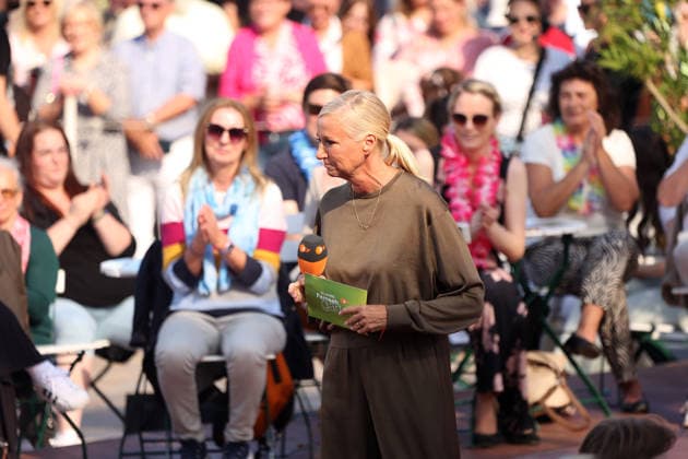 Final Episode of ZDF s Fernsehgarten 2026, Mainz, September 27, 2026. Final episode of 2026 on ZDF s Fernsehgarten during the anniversary season, hosted by Andrea Kiewel, Baden-Württemberg, Germany Copyright: xMatthiasxGränzdörferx