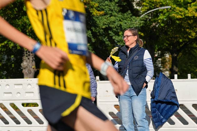 Berlin, September 27, 2026, 52nd BMW Berlin Marathon, Scenes from Hohenzollerndamm in the Wilmersdorf district