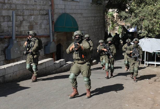 Israeli raid on Nablus NABLUS, WEST BANK, PALESTINE - SEPTEMBER 27: Israeli forces organize a raid into the Old City of Nablus in West Bank, Palestine on September 27, 2026. Nedal Eshtayah Anadolu Nablus West Bank. Editorial use only. Please get in touch for any other usage.  Copyright: x2026xAnadoluxNedalxEshtayahx