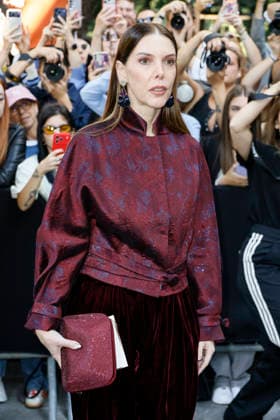 MFW Spring Summer 2027 Armani Arrival MP MILAN, ITALY - SEPTEMBER 27: Karen Mok arrives to Armani fashion show during the Milan Fashion Week - Womenswear Spring Summer 2027 on September 27, 2026 in Milan, Italy. Photo by Marco Piovanotto Abacapress.com Milan Italy  Copyright: xPiovanottoxMarco ABACAx
