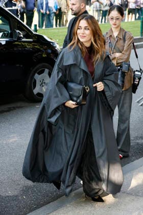 MFW Spring Summer 2027 Armani Arrival MP MILAN, ITALY - SEPTEMBER 27: Blanca Suarez arrives to Armani fashion show during the Milan Fashion Week - Womenswear Spring Summer 2027 on September 27, 2026 in Milan, Italy. Photo by Marco Piovanotto Abacapress.com Milan Italy  Copyright: xPiovanottoxMarco ABACAx