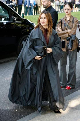 MFW Spring Summer 2027 Armani Arrival MP MILAN, ITALY - SEPTEMBER 27: Blanca Suarez arrives to Armani fashion show during the Milan Fashion Week - Womenswear Spring Summer 2027 on September 27, 2026 in Milan, Italy. Photo by Marco Piovanotto Abacapress.com Milan Italy  Copyright: xPiovanottoxMarco ABACAx