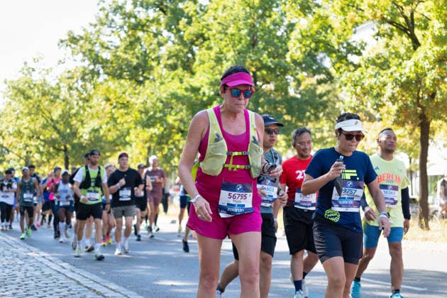 Berlin, September 27, 2026, 52nd BMW Berlin Marathon, Scenes from Hohenzollerndamm in the Wilmersdorf district