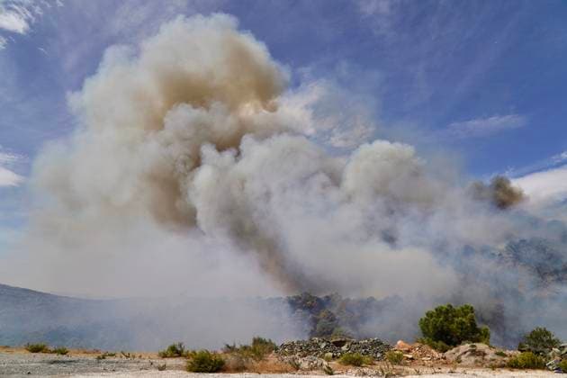 Wildfire in Igualeja, Málaga Images of the wildfire in Igualeja, Málaga September 27, 2026 Á Igualeja, Málaga Igualeja, Málaga, Spain  Copyright: xÃlexxZeax 7804316