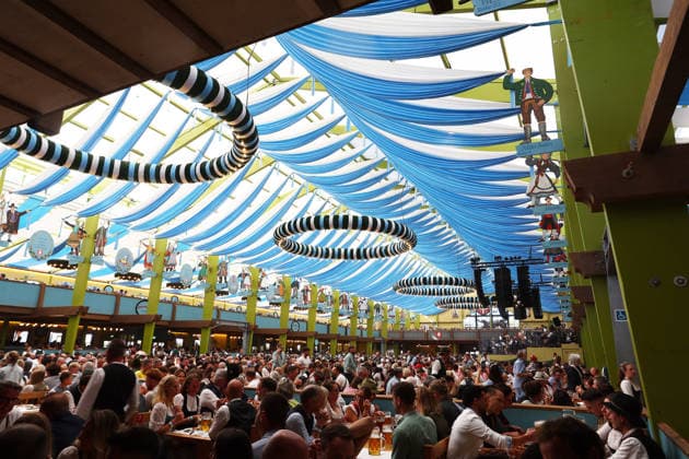 Germany world s largest beer festival Oktoberfest A general view of a beer tent during the world s largest beer festival Oktoberfest in Munich, Germany, September 27th , 2026 . Photo by Davide Elias Copyright: xDavidexEliasx