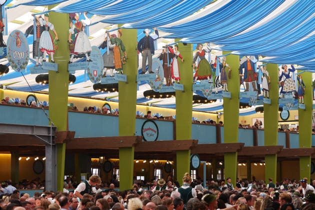 Germany world s largest beer festival Oktoberfest A general view of a beer tent during the world s largest beer festival Oktoberfest in Munich, Germany, September 27th , 2026 . Photo by Davide Elias Copyright: xDavidexEliasx