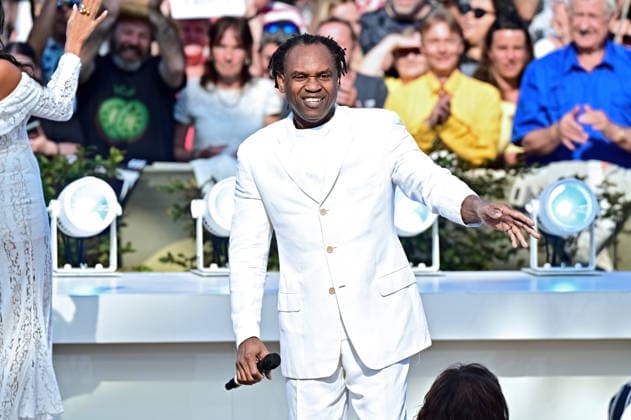 ZDF Fernsehgarten singer Dr. Alban (Alban Uzoma Nwapa) during the ZDF entertainment show Fernsehgarten on September 27, 2026, in Mainz 20260927MWI150687