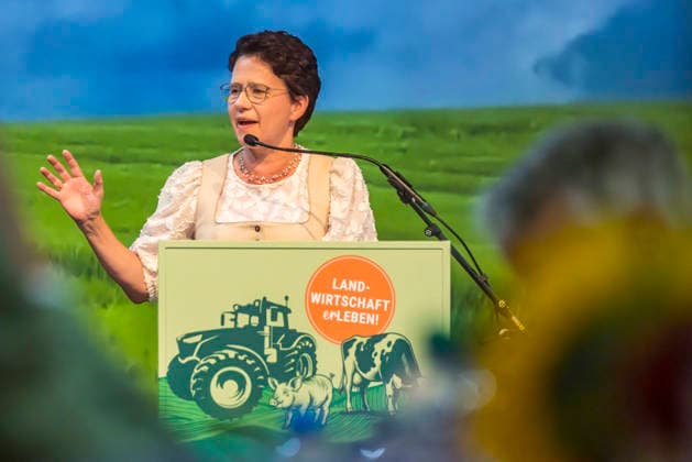 Marion Gentges, Member of the State Parliament (CDU), Minister for Rural Affairs, Agriculture, and Regional Identity Official opening ceremony of the Agricultural Fair in Bad Cannstatt—Southern Germany’s largest trade fair for agriculture, forestry, and the food industry showcases agricultural machinery an