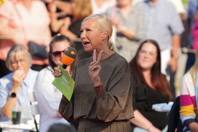 ZDF Fernsehgarten 2026: Andrea Kiwi Kiewel on ZDF Fernsehgarten, themed Season Finale, on September 27, 2026, in Mainz, Rhineland-Palatinate, ZDF Fernsehgarten
