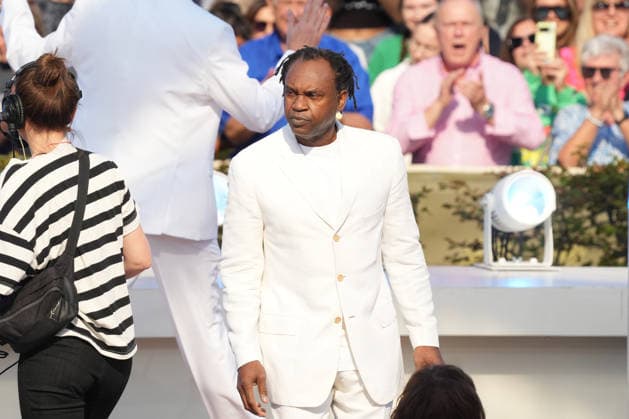 ZDF Fernsehgarten 2026: Musician Dr. Alban at the ZDF Fernsehgarten, themed Season Finale, on September 27, 2026, in Mainz, Rhineland-Palatinate, ZDF Fernsehgarten