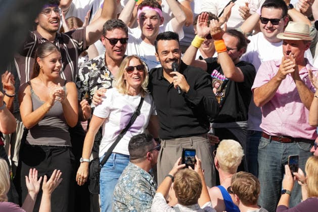 ZDF Fernsehgarten 2026: Giovanni Zarrella at the ZDF Fernsehgarten, themed Season Finale, on September 27, 2026, in Mainz, Mainz, ZDF Fernsehgarten, Rhineland-Palatinate