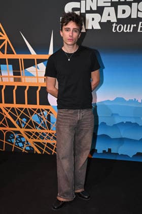 Preview of the film Le Fantome de lOpera in Paris FA Axel Auriant poses for a photo-call for the film Le Fantome de l’Opera at MK2 Cinema Paradiso at the Eiffel Tower in Paris, on September 27, 2026. Photo by Firas Abdullah ABACAPRESS.COM Paris Ile-de-France France  Copyright: xAbdullahxFiras ABACAx