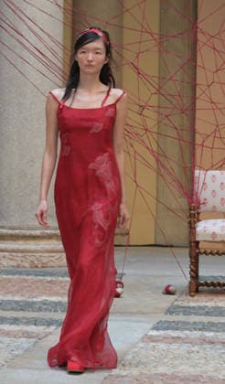 IPA89046492 - Milan, Italy: HUI Milano SS27 MFW Fashion Show and Guests—Spring Summer 2027 In the photo: HUI Milano runway show  Copyright: xNickxZonnaxxcopyrightx x xNickxZonnax IPA89046492