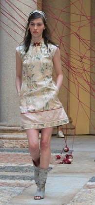 IPA89046493 - Milan, Italy: HUI Milano SS27 MFW Fashion Show and Guests—Spring Summer 2027 In the photo: HUI Milano fashion show  Copyright: xNickxZonnaxxcopyrightx x xNickxZonnax IPA89046493