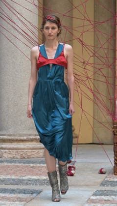 IPA89046505 - Milan, Italy: HUI Milano SS27 MFW Fashion Show and Guests—Spring Summer 2027 In the photo: HUI Milano fashion show  Copyright: xNickxZonnaxxcopyrightx x xNickxZonnax IPA89046505