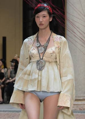 IPA89046508 - Milan, Italy: HUI Milano SS27 MFW Fashion Show and Guests—Spring Summer 2027 In the photo: HUI Milano runway show  Copyright: xNickxZonnaxxcopyrightx x xNickxZonnax IPA89046508