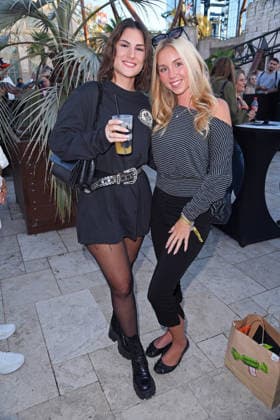 Lia Knossalla and Dalia Mya Schmidt Foss at the TRAUMATICA CREATOR EDITION celebrating its 10th anniversary at Europa-Park in Rust on September 27, 2026