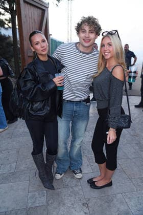 Guests Marek Fritz and Dalia Mya Schmidt Foss at the TRAUMATICA CREATOR EDITION celebrating its 10th anniversary at Europa-Park in Rust on September 27, 2026