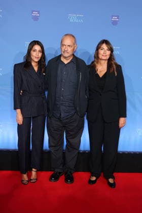 Leïla Bekhti, Jean Pierre Jeunet and Valérie Perrin on the red carpet at the opening night of the 8th edition of the Ciné Roman Festival in Nice on September 28, 2026 Jacovides Bebert Bestimage Red carpet at the opening night of the 8th edition of the Ciné Roman Festival in Nice on September 2, 2026, Nice, France Copyright: xBrunoxBebertx xDominiquexjacovidesx xBestimagexBrunoxBebertx xDominiquexjacovidesx xBestimagex