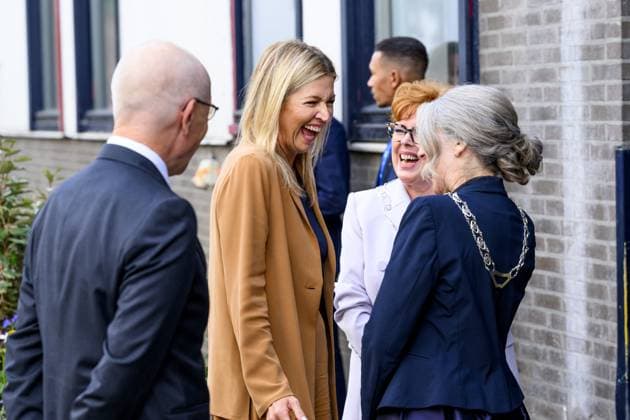 Queen Maxima at VNG Annual Congress - Netherlands Queen Máxima attends the annual congress of the Association of Netherlands Municipalities (VNG) in Lichtenvoorde, Netherlands on September 29, 2026. The theme of the congress this year is We do it together . Photo by NLBeeld Patrick van Emst ABACAPRESS.COM Lichtenvoorde Netherlands Copyright: xBrunoxPress ABACAx