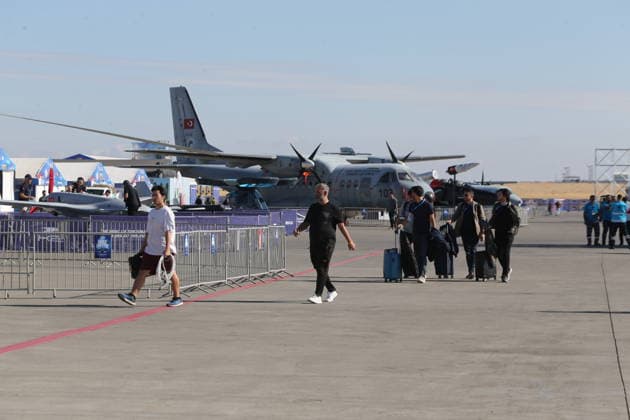 TEKNOFEST Southeast in Turkiye s Sanliurfa SANLIURFA, TURKIYE - SEPTEMBER 29 : Final preparations are underway at the Sanliurfa GAP Airport for the world s largest aviation, space, and technology festival, TEKNOFEST, which will open its doors to visitors tomorrow under the name TEKNOFEST Southeast for its 15th edition across an area of approximately 191,000 square meters in Sanliurfa, Türkiye on September 29, 2026 Rauf Maltas Anadolu Sanliurfa Turkey. Editorial use only. Please get in touch for any other usage.  Copyright: x2026xAnadoluxRaufxMaltasx