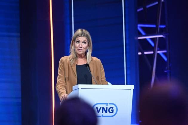 Queen Maxima at VNG Annual Congress - Netherlands Queen Máxima attends the annual congress of the Association of Netherlands Municipalities (VNG) in Lichtenvoorde, Netherlands on September 29, 2026. The theme of the congress this year is We do it together . Photo by NLBeeld Patrick van Emst ABACAPRESS.COM Lichtenvoorde Netherlands Copyright: xBrunoxPress ABACAx