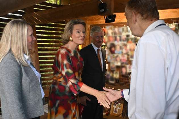 Royal Visit To The Province Of Liege LIÈGE, BELGIUM - SEPTEMBER 29: King Philippe and Queen Mathilde are visiting the province of Liège. Their itinerary begins at the nonprofit organization Le Bercail in Liège, a day and residential center for adults with intellectual disabilities. There, the King and Queen will view the memorial wall La Cabane du souvenir and an apartment adapted for people with limited mobility. They will also take part in an art workshop, during which they will create a collaborative artwork together with several beneficiaries. September 29, 2026 in Liège, Belgium, 29 09 2026 Liège Belgium Copyright: xBertxVanxDenxBrouckex