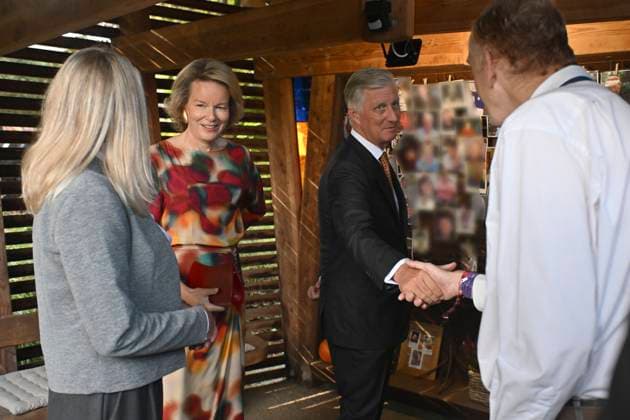 Royal Visit To The Province Of Liege LIÈGE, BELGIUM - SEPTEMBER 29: King Philippe and Queen Mathilde are visiting the province of Liège. Their itinerary begins at the nonprofit organization Le Bercail in Liège, a day and residential center for adults with intellectual disabilities. There, the King and Queen will view the memorial wall La Cabane du souvenir and an apartment adapted for people with limited mobility. They will also take part in an art workshop, during which they will create a collaborative artwork together with several beneficiaries. September 29, 2026 in Liège, Belgium, 29 09 2026 Liège Belgium Copyright: xBertxVanxDenxBrouckex