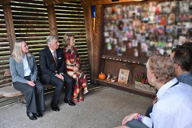 Royal Visit To The Province Of Liege LIÈGE, BELGIUM - SEPTEMBER 29: King Philippe and Queen Mathilde are visiting the province of Liège. Their itinerary begins at the nonprofit organization Le Bercail in Liège, a day and residential center for adults with intellectual disabilities. There, the King and Queen will view the memorial wall La Cabane du souvenir and an apartment adapted for people with limited mobility. They will also take part in an art workshop, during which they will create a collaborative artwork together with several beneficiaries. September 29, 2026 in Liège, Belgium, 29 09 2026 Liège Belgium Copyright: xBertxVanxDenxBrouckex